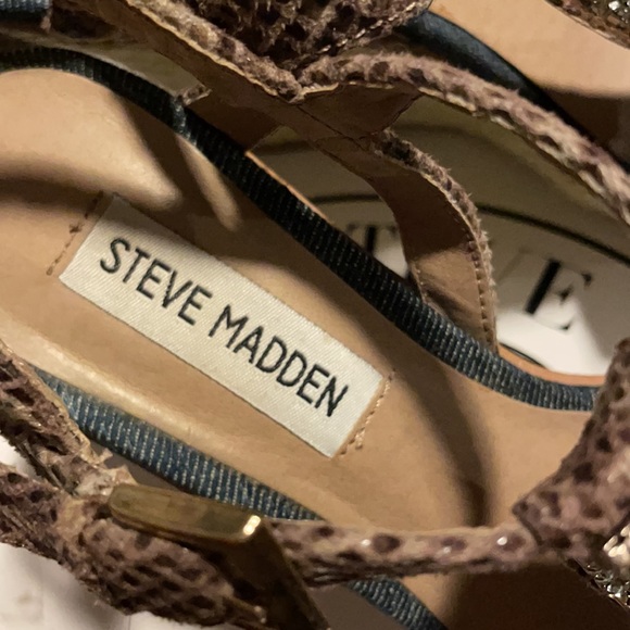Steve Madden Smash Sandal Size 6 - Picture 3 of 5